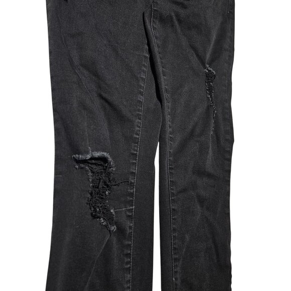 Articles of Society Jeans Womens Size 31 Skinny Mid Rise Black Denim Pants - Picture 4 of 7